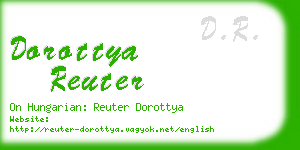 dorottya reuter business card